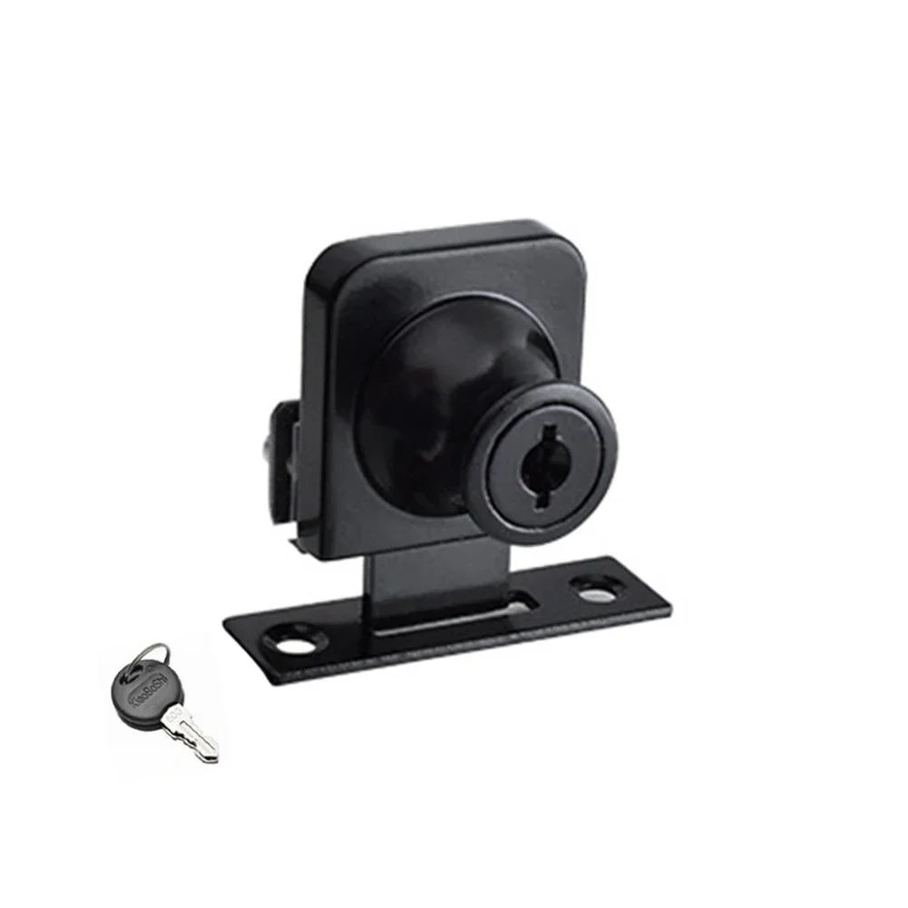 Showcase Cabinet Lock 2x Key Accessories Black Cabinet Display For 5-8mm Glass Glass Door Lock Metal No Drilling
Showcase Cabinet Lock 2x Key Accessories Black Cabinet Display For 5-8mm Glass Glass Door Lock Metal No Drilling