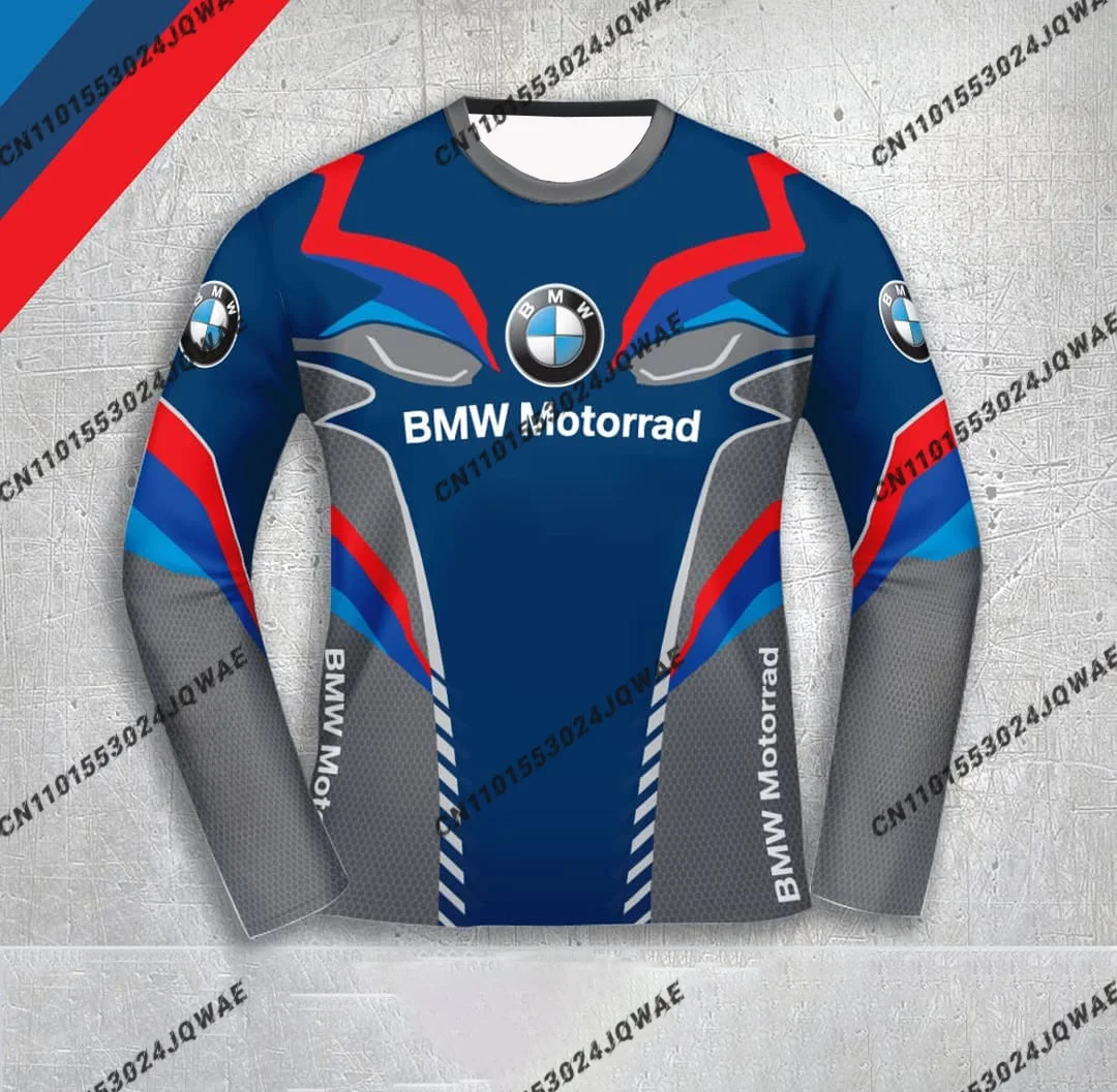 BMW Motorcycle New Racing Suit Summer Oversized Men Women's Cycling Suit Breathable Quick Drying Sweat Absorbing Sports T-Shirt
BMW Motorcycle New Racing Suit Summer Oversized Men Women's Cycling Suit Breathable Quick Drying Sweat Absorbing Sports T-Shirt