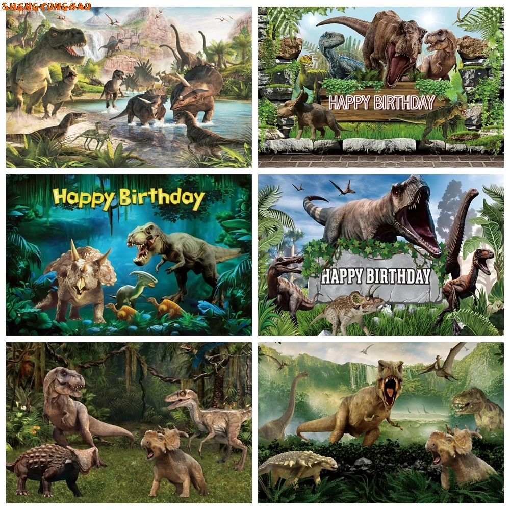 3D Dinosaur Birthday Backdrop Jungle World Jurassic Dinosaur Kids Boys Baby Happy Birthday Party Photography Background Decor
3D Dinosaur Birthday Backdrop Jungle World Jurassic Dinosaur Kids Boys Baby Happy Birthday Party Photography Background Decor