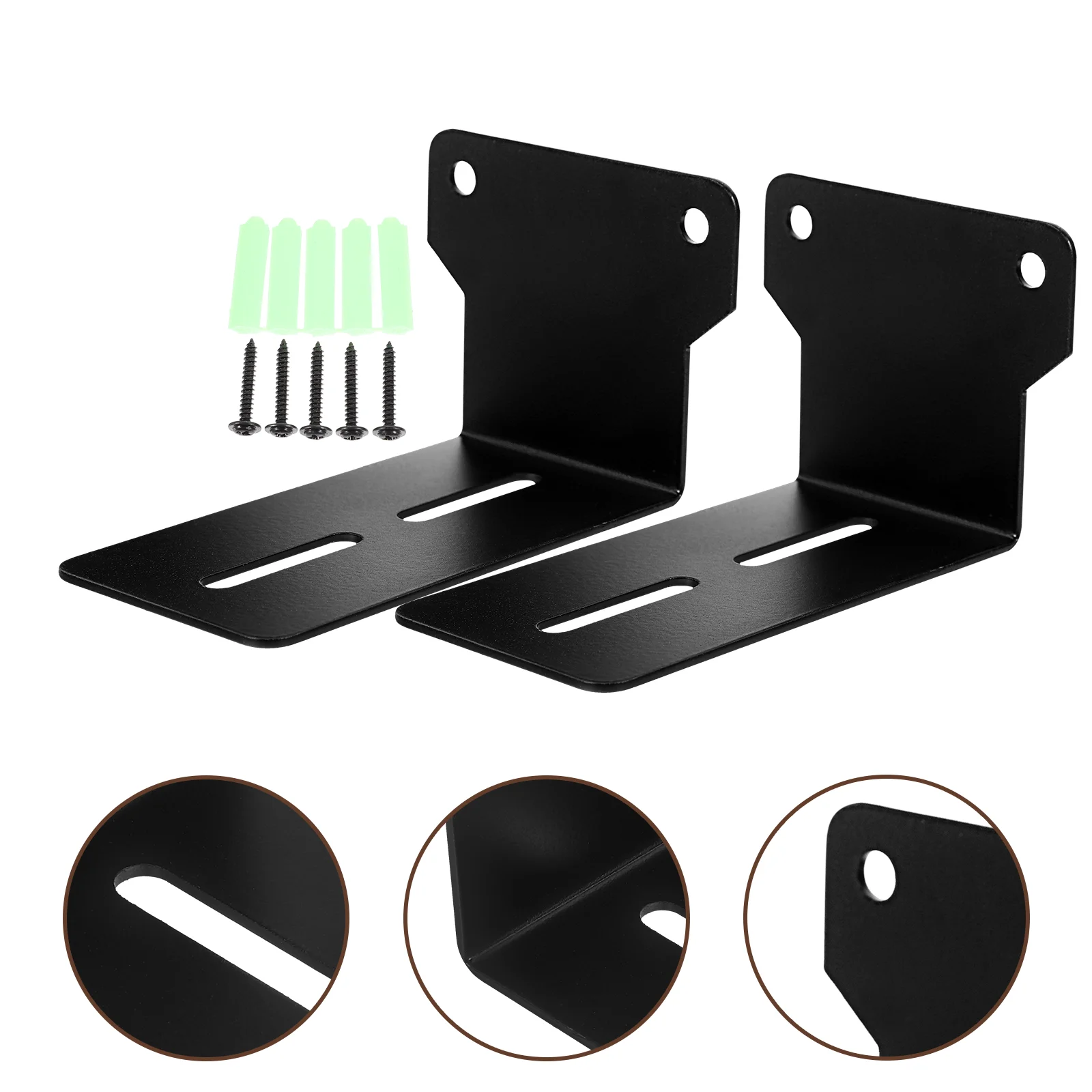 1 Set Speaker Wall Mount Universal Speaker Bracket Wall Mounted Speaker Holder speaker wall mount stand
1 Set Speaker Wall Mount Universal Speaker Bracket Wall Mounted Speaker Holder speaker wall mount stand