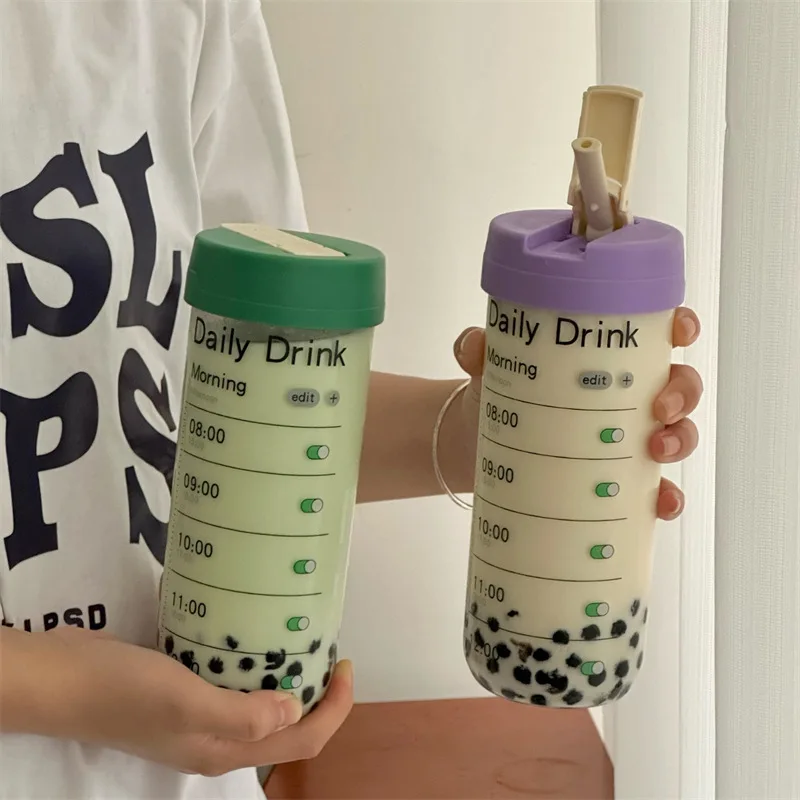Ins Alarm Clock Straw Cup Couple Summer Large Capacity Straw Cup Sports Outdoor Beverage Water Bottle Valentine's Day Gift
Ins Alarm Clock Straw Cup Couple Summer Large Capacity Straw Cup Sports Outdoor Beverage Water Bottle Valentine's Day Gift