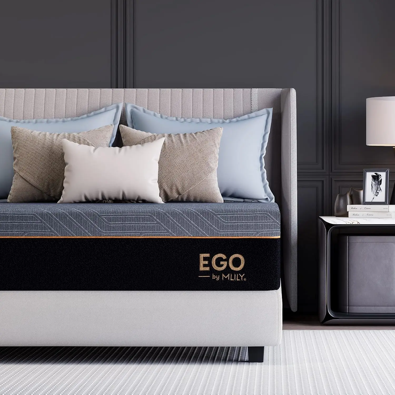 Copper Queen Memory Foam Mattress 12 Inch Copper Gel Infused Mattress Bed in A Box CertiPUR-US Certified Medium Plush 60”x80”x12
Copper Queen Memory Foam Mattress 12 Inch Copper Gel Infused Mattress Bed in A Box CertiPUR-US Certified Medium Plush 60”x80”x12