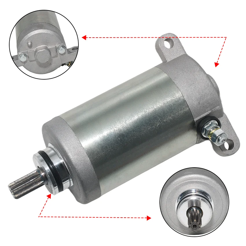 Motorcycle Starter Motor For Kawasaki KLF220 Bayou 220 KLF250 Bayou 250 OEM: 21163-1130 21163-1253 21163-1266
Motorcycle Starter Motor For Kawasaki KLF220 Bayou 220 KLF250 Bayou 250 OEM: 21163-1130 21163-1253 21163-1266