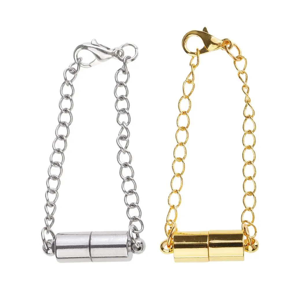 2x Gold Silver ic Clasps Necklace Bracelet Extender Chains
2x Gold Silver ic Clasps Necklace Bracelet Extender Chains
