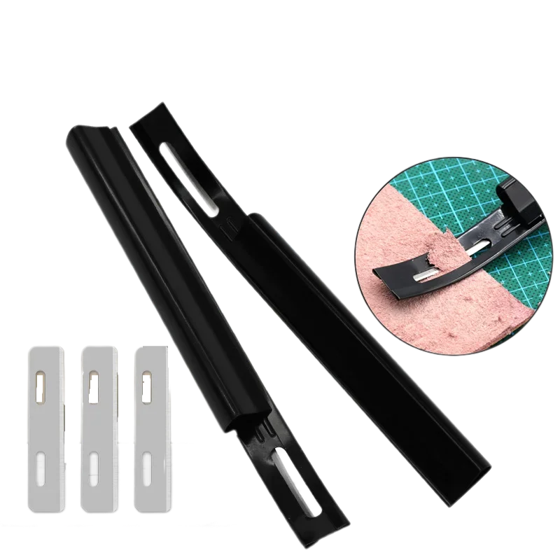 Черный, серебристый, металлический, кожаный, безопасный, Стандартный, с 3 сменными лезвиями для филировки кожи
Черный, серебристый, металлический, кожаный, безопасный, Стандартный, с 3 сменными лезвиями для филировки кожи