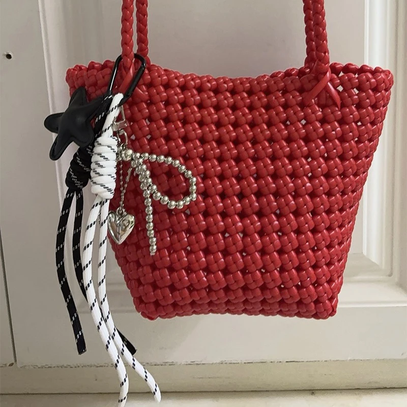 Creative Y2k Pentagram Pendant Bow Bead Chain Bag Decoration Car Keychain Woven Rope Accessories Multilayered Cartoon Pendant
Creative Y2k Pentagram Pendant Bow Bead Chain Bag Decoration Car Keychain Woven Rope Accessories Multilayered Cartoon Pendant