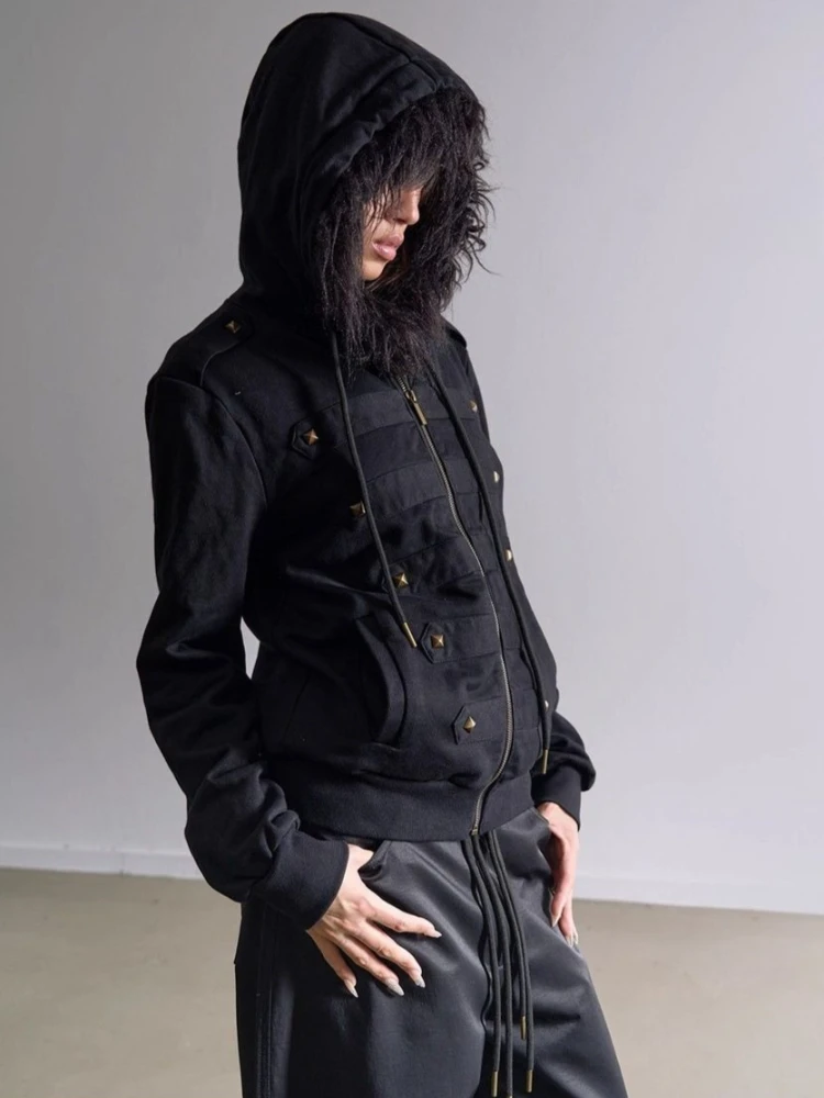 Зимняя куртка Y2k Subculture, винтажная куртка с меховым воротником и капюшоном, уличное черное тонкое пальто в стиле ретро, новый дизайн, модная уличная одежда 2025
Зимняя куртка Y2k Subculture, винтажная куртка с меховым воротником и капюшоном, уличное черное тонкое пальто в стиле ретро, новый дизайн, модная уличная одежда 2025