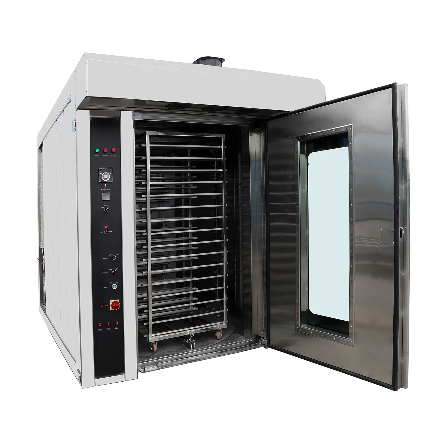 32 Trays Rotary Rack Bakery Equipment Import Burner Bread Cake Baking Machine Big Capacity Electric Oven
32 Trays Rotary Rack Bakery Equipment Import Burner Bread Cake Baking Machine Big Capacity Electric Oven