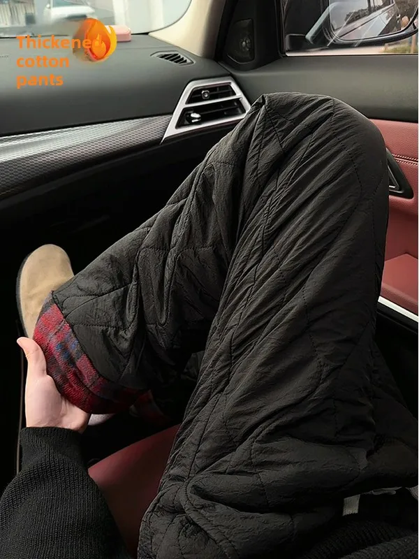 Утепленные зимние хлопковые брюки в клетку для мужчин, теплые, защищающие от холода, прямые, длинные, молодежные, повседневные, модные
Утепленные зимние хлопковые брюки в клетку для мужчин, теплые, защищающие от холода, прямые, длинные, молодежные, повседневные, модные