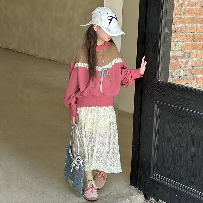 Baby Girl Clothes Suit Girls Spring and Autumn Fashion Fashion Hoodie 2024 New Medium and Large Children Girls 2-piece Set
Baby Girl Clothes Suit Girls Spring and Autumn Fashion Fashion Hoodie 2024 New Medium and Large Children Girls 2-piece Set