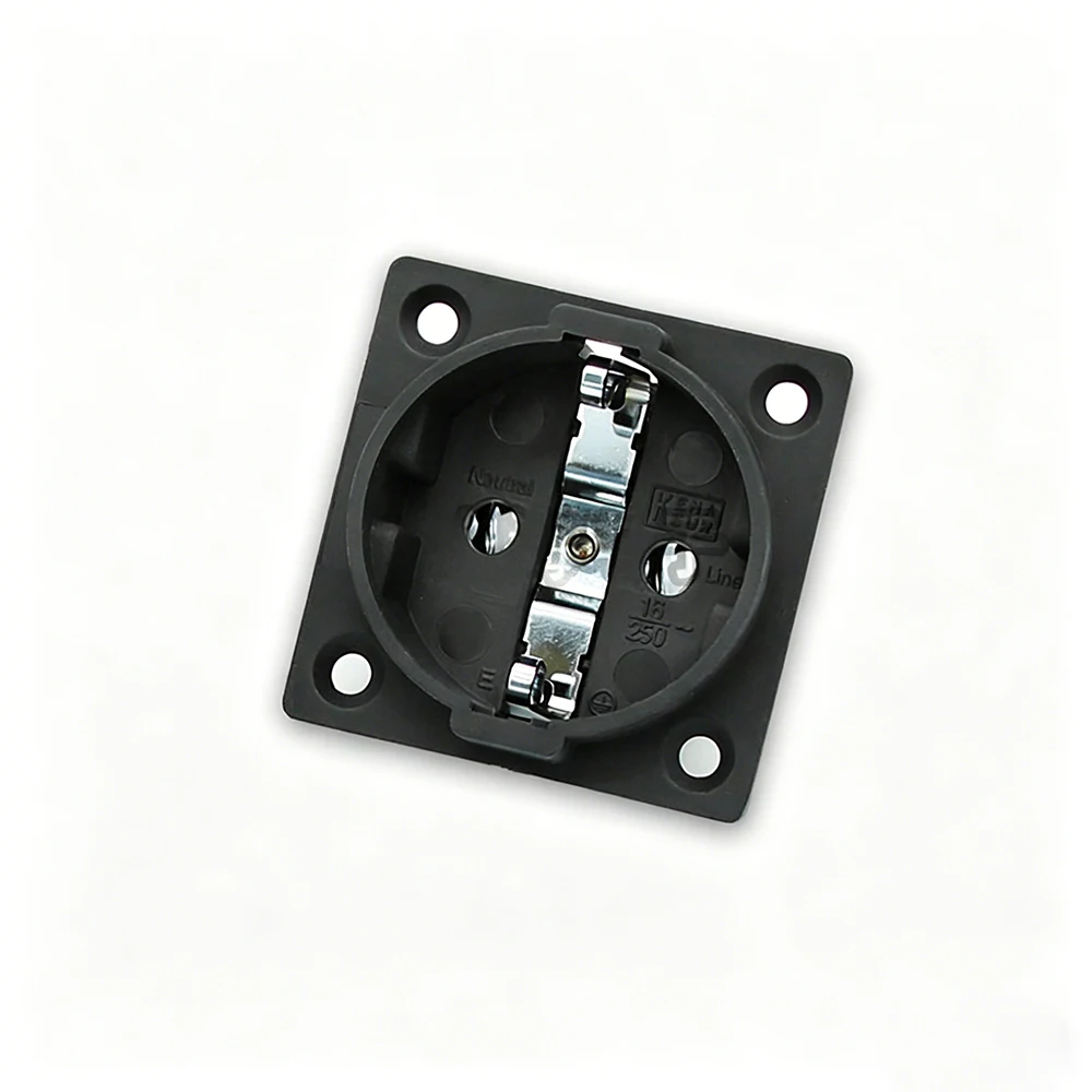 Pure Copper Rhodium Plated Schuko Socket AC 250V 16A EU Standard Chassis Socket Premium Contact For HIFI Audio Power Receptacle
Pure Copper Rhodium Plated Schuko Socket AC 250V 16A EU Standard Chassis Socket Premium Contact For HIFI Audio Power Receptacle