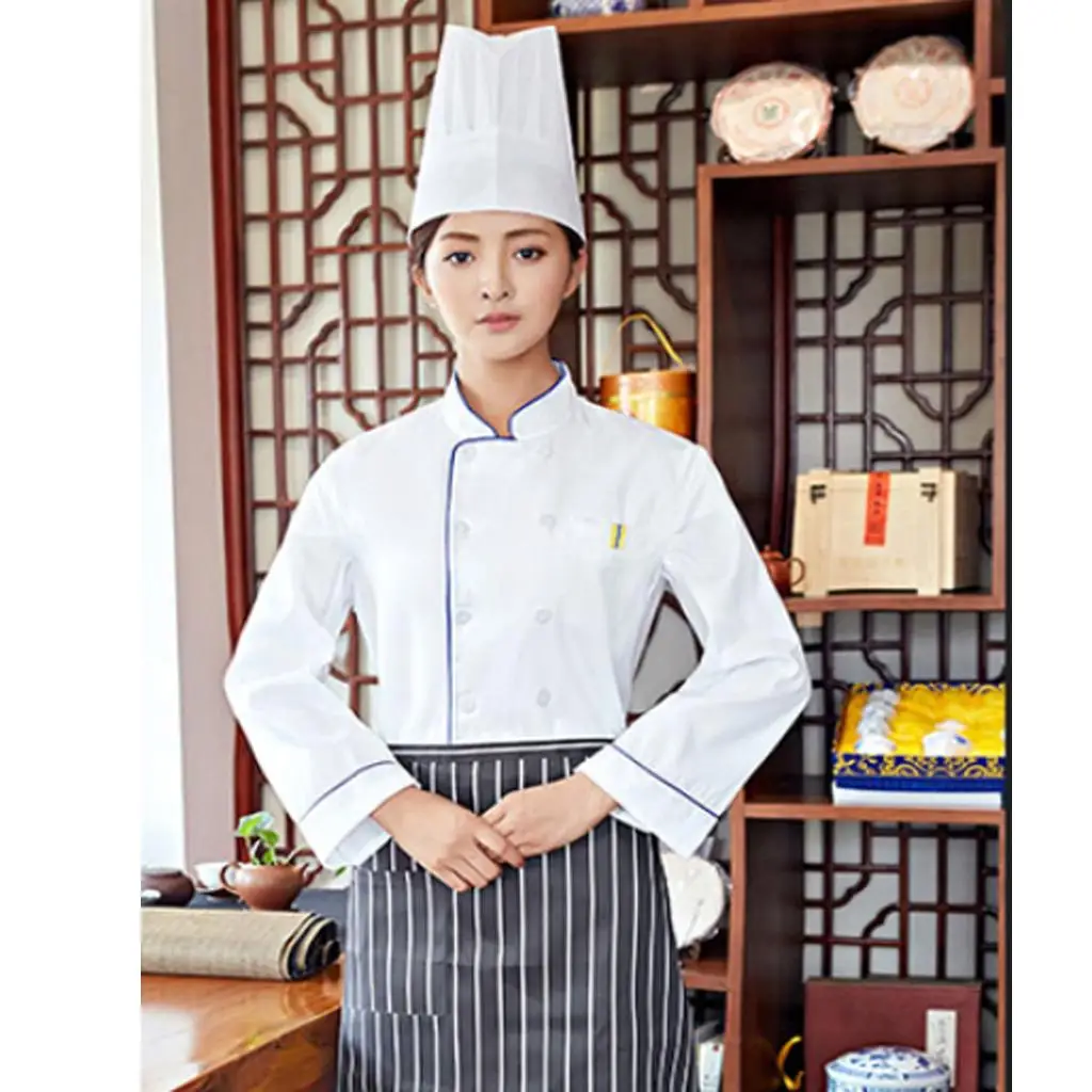 Breathable Chef Jacket for Men Oversized Chef Coat Double Breasted Work Uniform for Hotel Kitchen Employees
Breathable Chef Jacket for Men Oversized Chef Coat Double Breasted Work Uniform for Hotel Kitchen Employees
