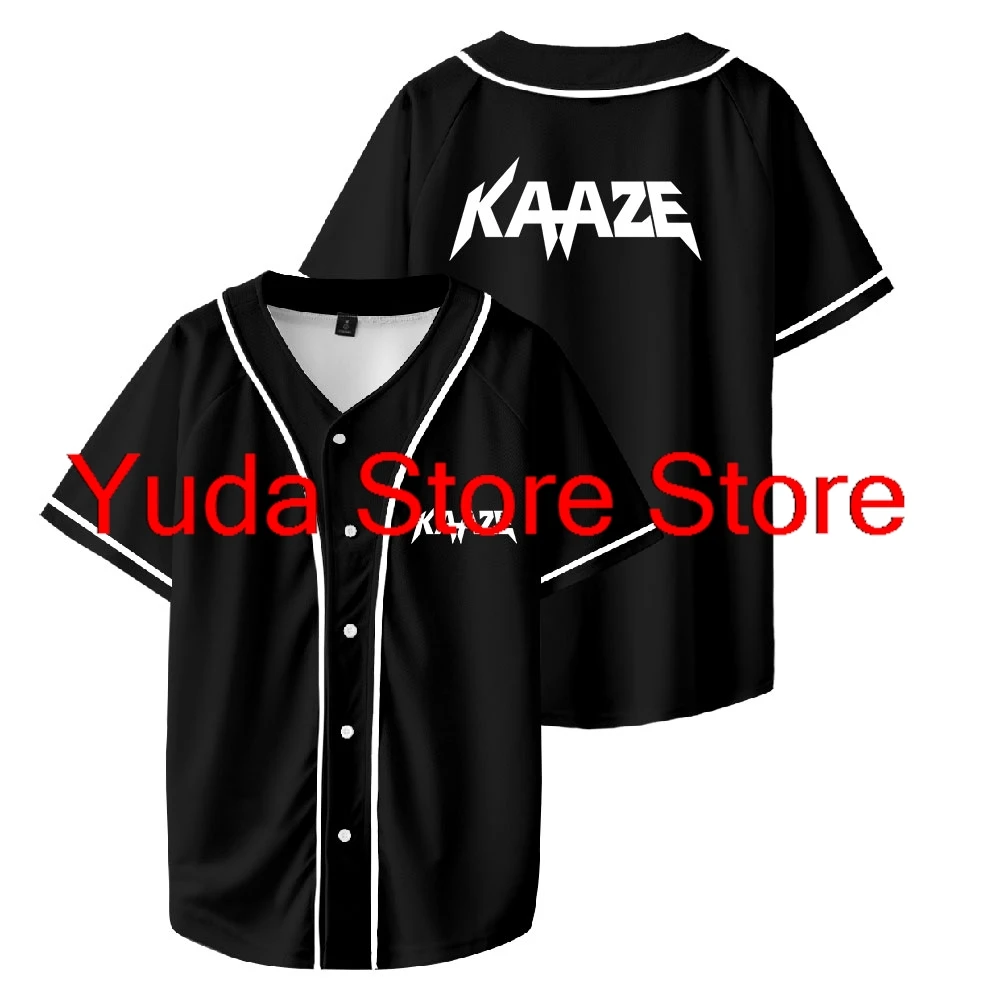 KAAZE Merch Бейсбольная Футболка для женщин и мужчин, модная повседневная Уличная одежда с коротким рукавом
KAAZE Merch Бейсбольная Футболка для женщин и мужчин, модная повседневная Уличная одежда с коротким рукавом