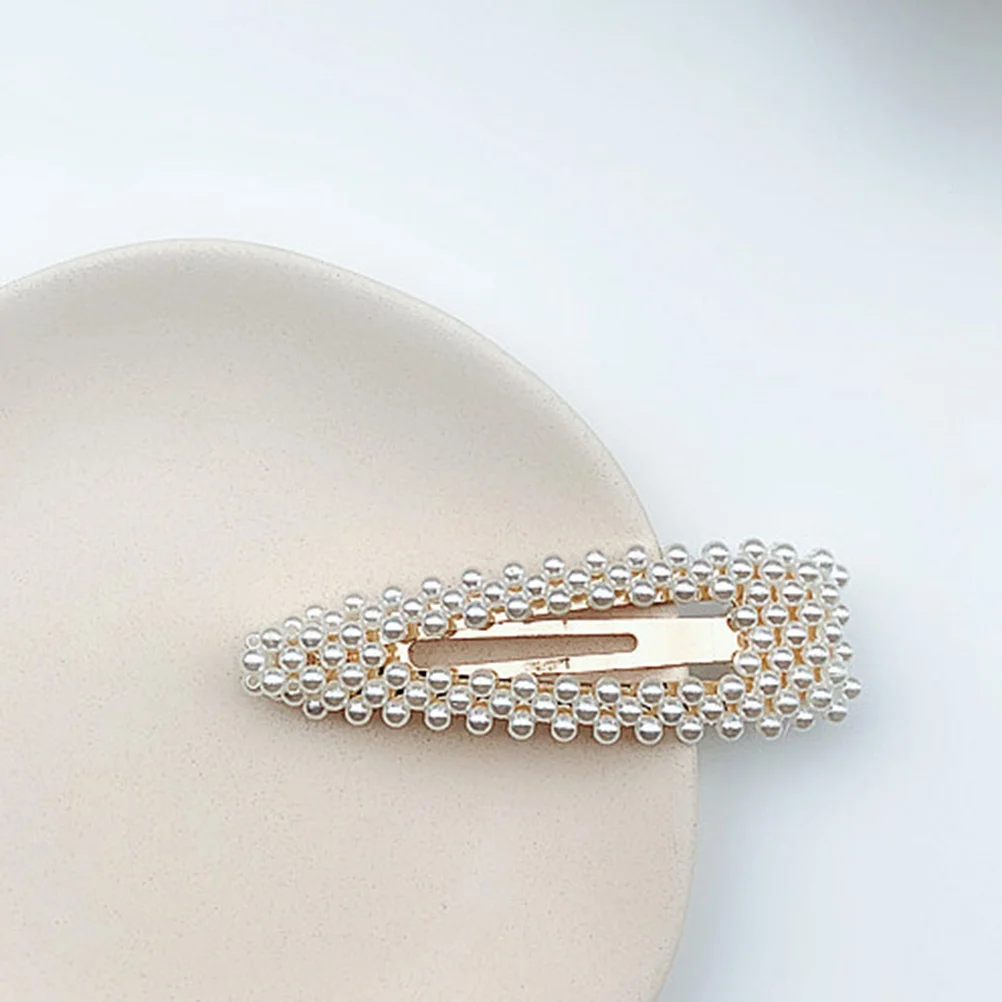 4pcs Pearl Hair Clips Simple Hairpin For Women Girls Elegant Bobby Pin Barrettes Hair Accessories
4pcs Pearl Hair Clips Simple Hairpin For Women Girls Elegant Bobby Pin Barrettes Hair Accessories