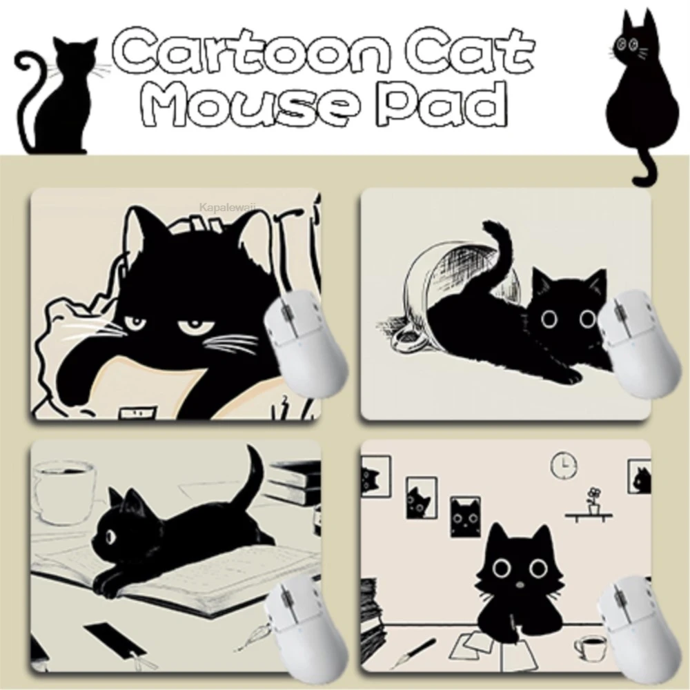 XS Mouse Pad Kawaii Cute Cat Office Mousepad Small Keyboard Non-Slip Base for Home Computer Laptop Mat Rubber Carpet Rug
XS Mouse Pad Kawaii Cute Cat Office Mousepad Small Keyboard Non-Slip Base for Home Computer Laptop Mat Rubber Carpet Rug