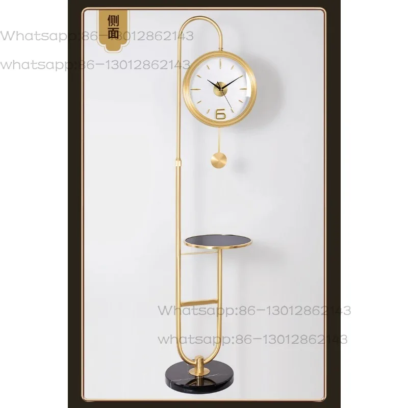 living room light luxury brass floor clock creative shelf clock decoration floor clock
living room light luxury brass floor clock creative shelf clock decoration floor clock
