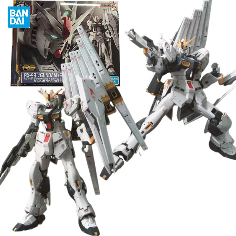 Bandai Genuine RG 1/144 RX-93 ν Gundam(FIRST LOT COLOR VER) xMovable toy Anime Peripheral Anime Figures Doll for Collectors
Bandai Genuine RG 1/144 RX-93 ν Gundam(FIRST LOT COLOR VER) xMovable toy Anime Peripheral Anime Figures Doll for Collectors
