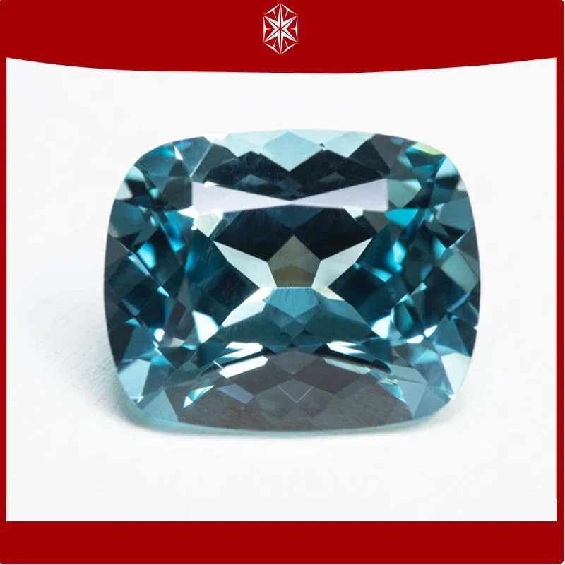 Lab Grown Sapphire Rectangular Cushion Shape Aquamarine Color VVS1 Charms DIY Jewelry Making Material Selectable AGL Certificate
Lab Grown Sapphire Rectangular Cushion Shape Aquamarine Color VVS1 Charms DIY Jewelry Making Material Selectable AGL Certificate