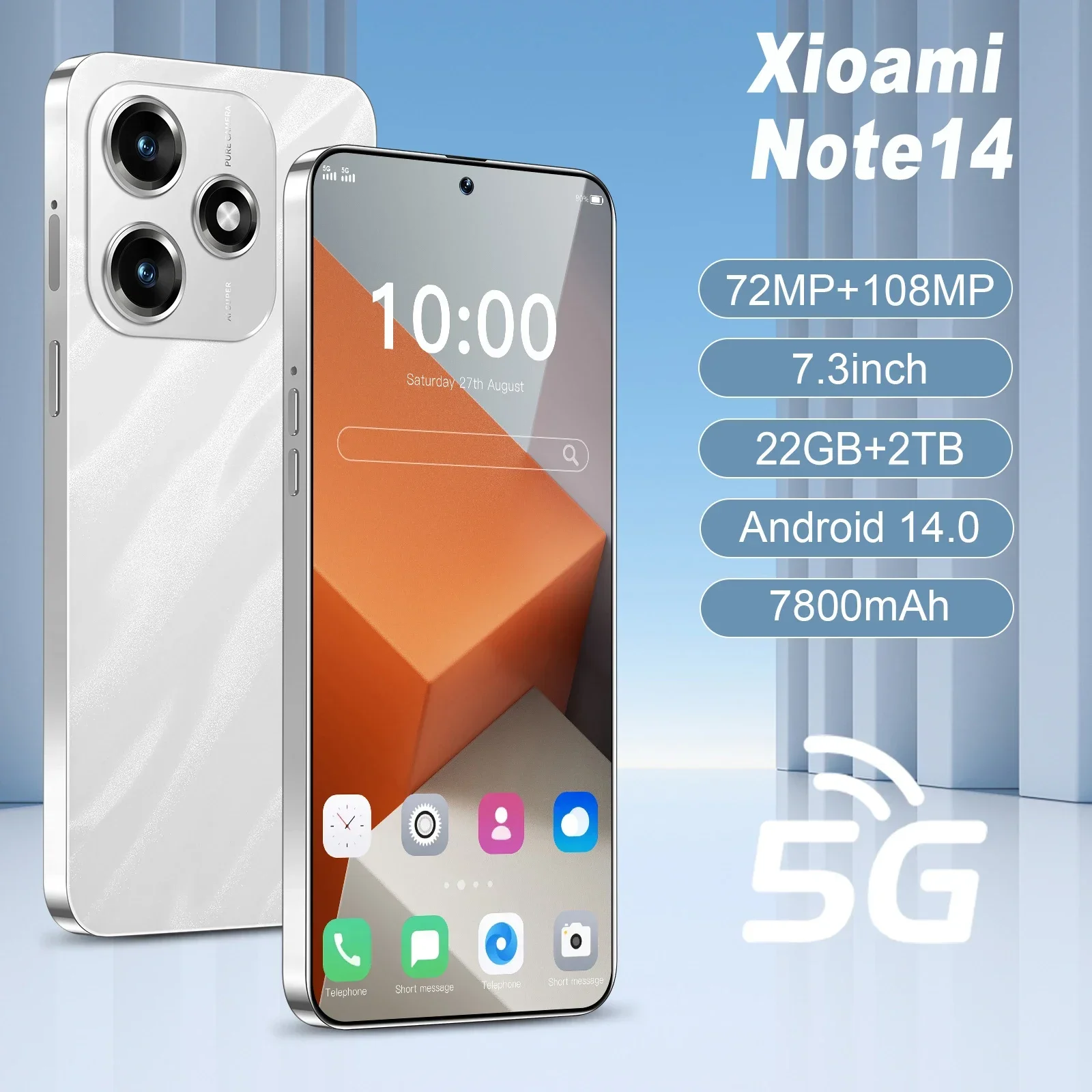 2025 New Xioami Note 14 7.3HD Global Edition Original Smart Dual Card 7800mAh Battery Facial Recognition Function
2025 New Xioami Note 14 7.3HD Global Edition Original Smart Dual Card 7800mAh Battery Facial Recognition Function