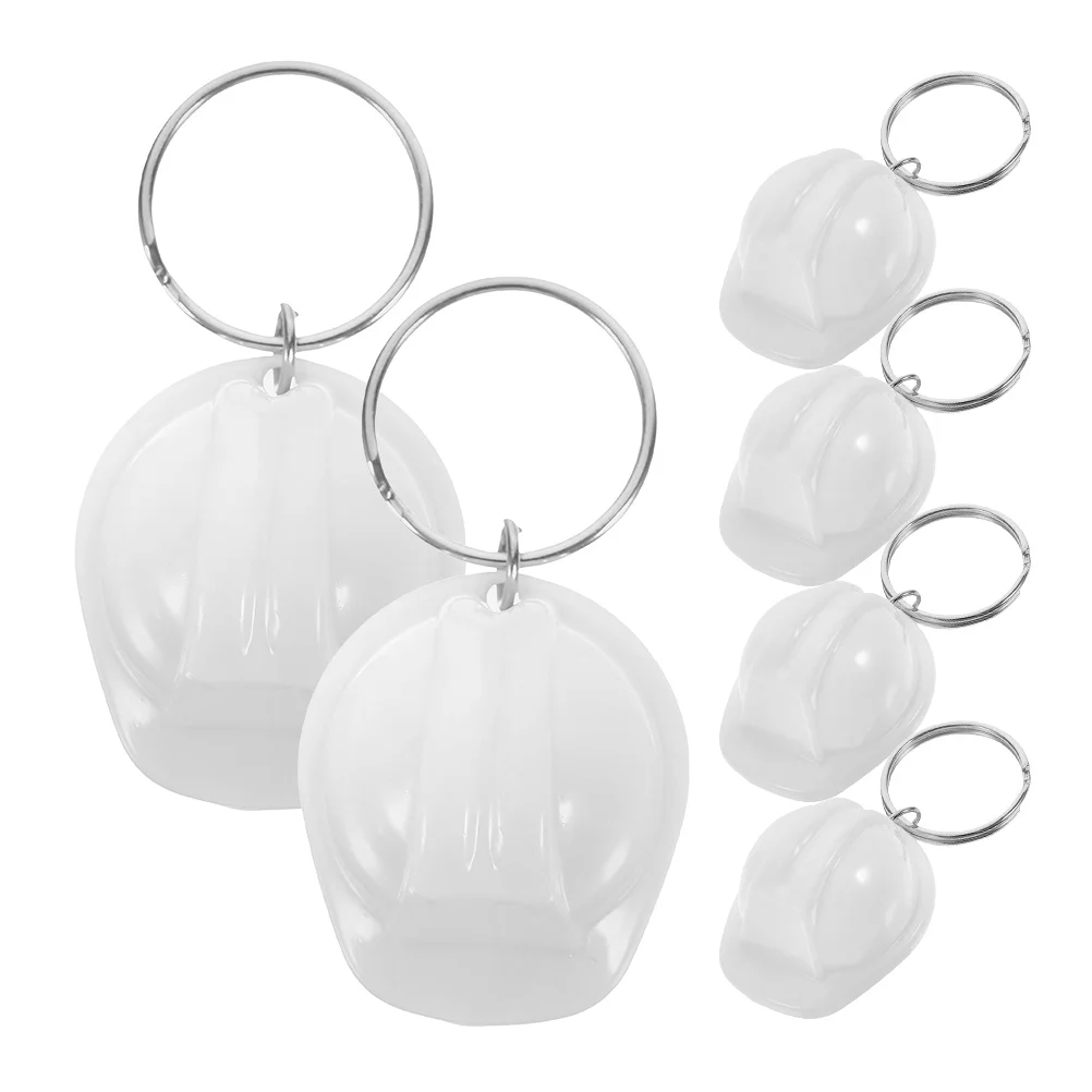 6 Pcs Hat Keychains Plastic Zinc Alloy White Color Keychains Cute Backpack Keyrings Portable Luggage
6 Pcs Hat Keychains Plastic Zinc Alloy White Color Keychains Cute Backpack Keyrings Portable Luggage
