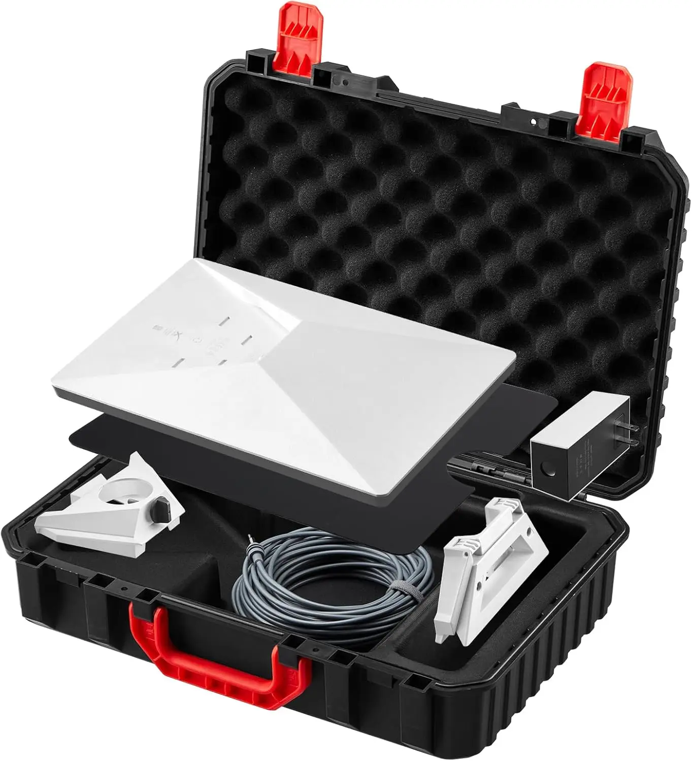 Mini Case for Mini: Waterproof, Shockproof EVA Foam with Lock & Kickstand – Holds Power Supply, Cables, Adapter
Mini Case for Mini: Waterproof, Shockproof EVA Foam with Lock & Kickstand – Holds Power Supply, Cables, Adapter