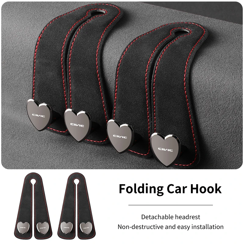 Car Seatback Heart-Shaped Double Hooks Fur Bag Holder Auto Accessories For Honda Civic CRV Mugen Accord Jazz Transalp CBR
Car Seatback Heart-Shaped Double Hooks Fur Bag Holder Auto Accessories For Honda Civic CRV Mugen Accord Jazz Transalp CBR