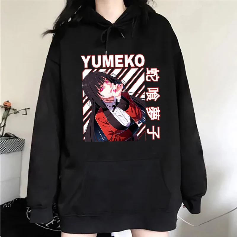 Hot Anime Yumeko Printed Women And Men Hoodies Loose Pullover Hooded Plus Size Autumn And Winter Long Sleeve Couple Sweatshirt
Hot Anime Yumeko Printed Women And Men Hoodies Loose Pullover Hooded Plus Size Autumn And Winter Long Sleeve Couple Sweatshirt