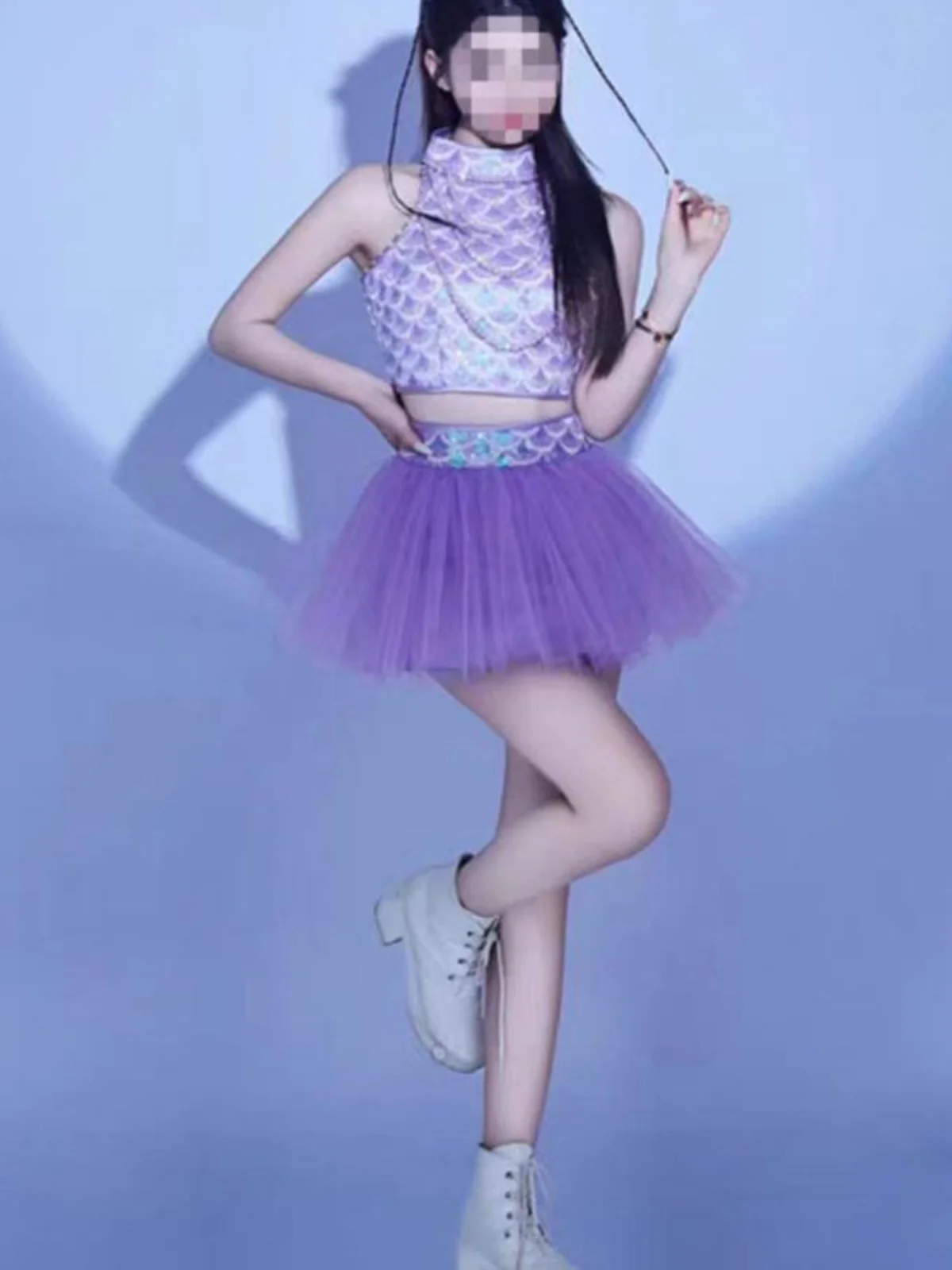 Purple Jazz Dance Performance Gogo Skirt Set Women's Group Stage Performance Clothing Full Skirt Set Spring 2025 Collection
Purple Jazz Dance Performance Gogo Skirt Set Women's Group Stage Performance Clothing Full Skirt Set Spring 2025 Collection