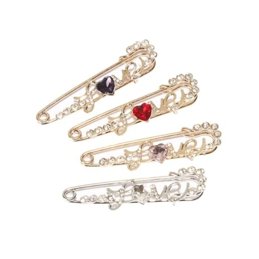 4 Pieces Women Brooch Pins Sweater Shawl Clips Faux Crystal Pearl Brooches Safety Pins Clothes Buckle Clips Dress Clips Shirt C
4 Pieces Women Brooch Pins Sweater Shawl Clips Faux Crystal Pearl Brooches Safety Pins Clothes Buckle Clips Dress Clips Shirt C