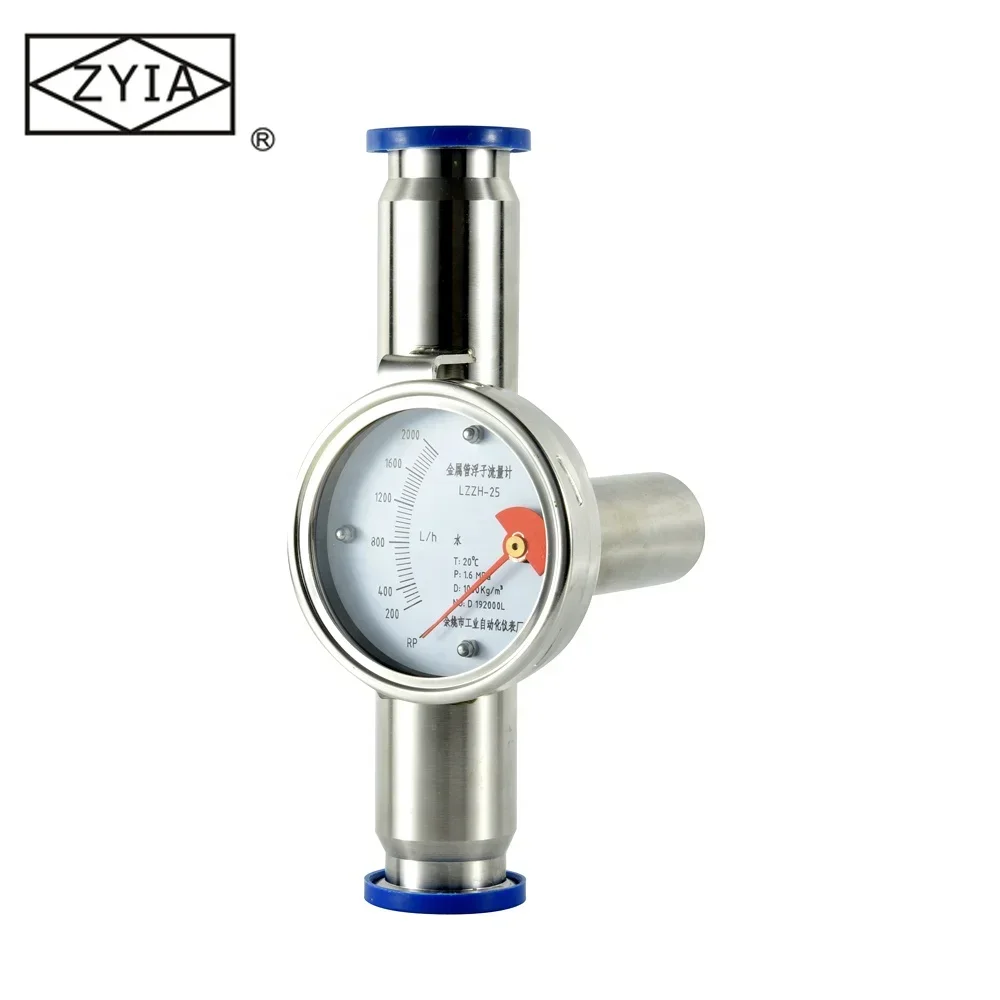 LZ Float Type Stainless Steel horizontal sanitary digital flowmeter with flow switch
LZ Float Type Stainless Steel horizontal sanitary digital flowmeter with flow switch