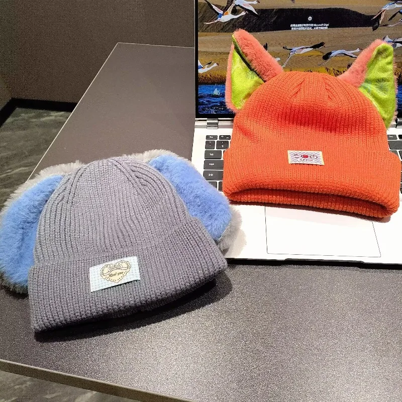 Disney Zootopia 2 Knitted Hat Judy Nick Cartoon Autumn Winter Warm Cap Outdoor Skiing Play Snowball Sports Student Children Gift
Disney Zootopia 2 Knitted Hat Judy Nick Cartoon Autumn Winter Warm Cap Outdoor Skiing Play Snowball Sports Student Children Gift