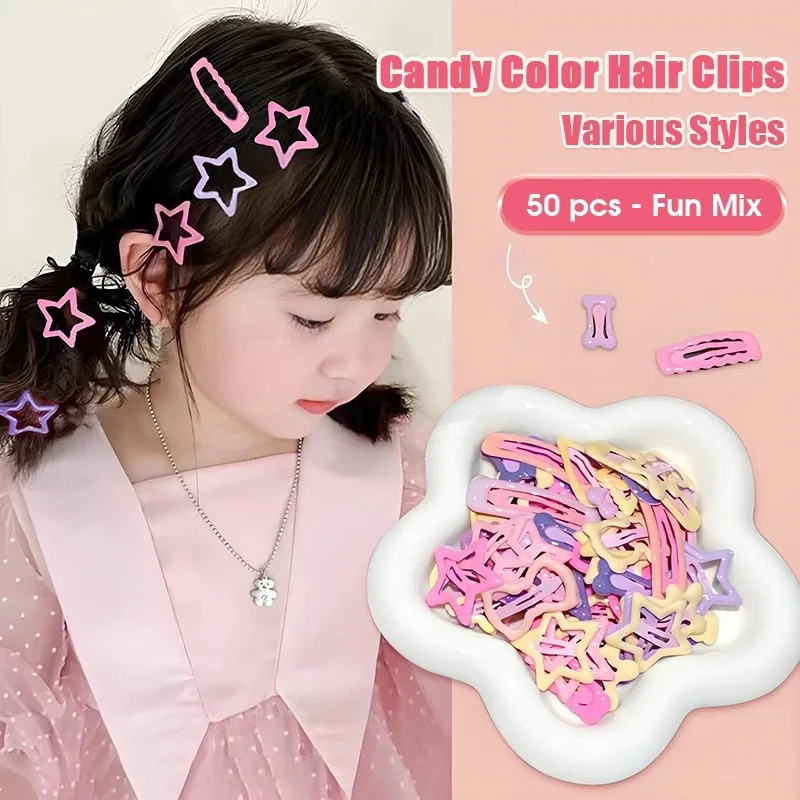 4Pcs/Lot 2-5cm Small Bone Shape Star Oval Sweet Hair Clips Barrettes Slid Clip Candy Color Hairgrip Women Girls Hair Styling
4Pcs/Lot 2-5cm Small Bone Shape Star Oval Sweet Hair Clips Barrettes Slid Clip Candy Color Hairgrip Women Girls Hair Styling