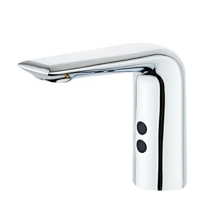 Modern American Style Single Hole Bathroom Touch Free Faucet Automatic Sensor Touchless Sink Faucet
Modern American Style Single Hole Bathroom Touch Free Faucet Automatic Sensor Touchless Sink Faucet