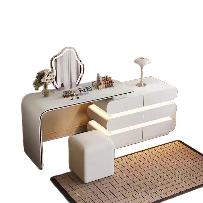 Light luxury solid wood dresser modern simple household small apartment girls makeup mirror minimalist dresser matching
Light luxury solid wood dresser modern simple household small apartment girls makeup mirror minimalist dresser matching
