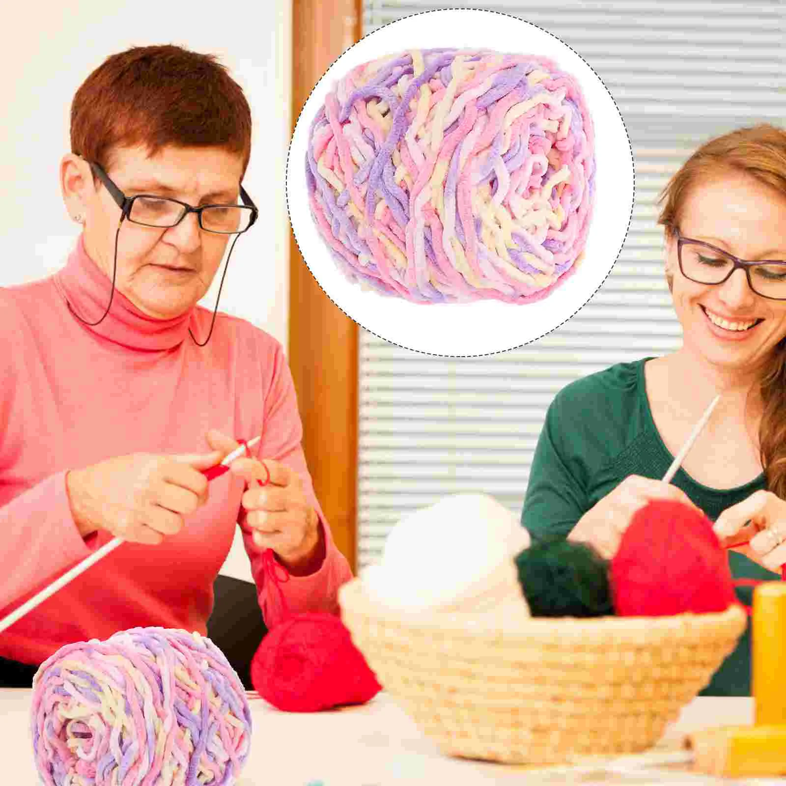 Coarse Wool Portable Knitting Multi-function Worsted Weight Yarn Teal Round Polyester DIY Crocheting Baby Needle
Coarse Wool Portable Knitting Multi-function Worsted Weight Yarn Teal Round Polyester DIY Crocheting Baby Needle