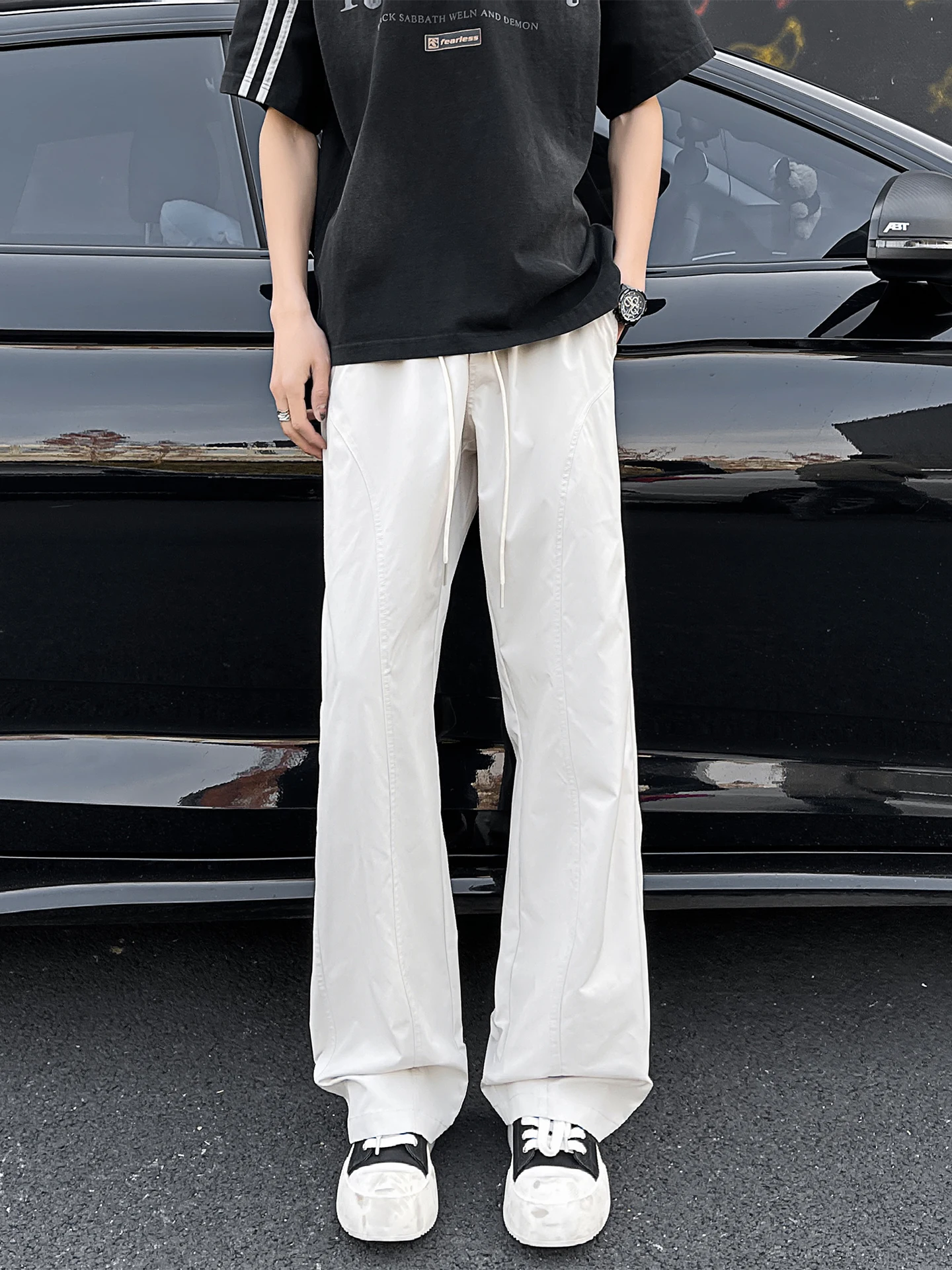 Мужские повседневные брюки из ледяного шелка быстросохнущие, весна 2026, американский прямой крой, рабочие брюки больших размеров, ветрозащитные
Мужские повседневные брюки из ледяного шелка быстросохнущие, весна 2026, американский прямой крой, рабочие брюки больших размеров, ветрозащитные