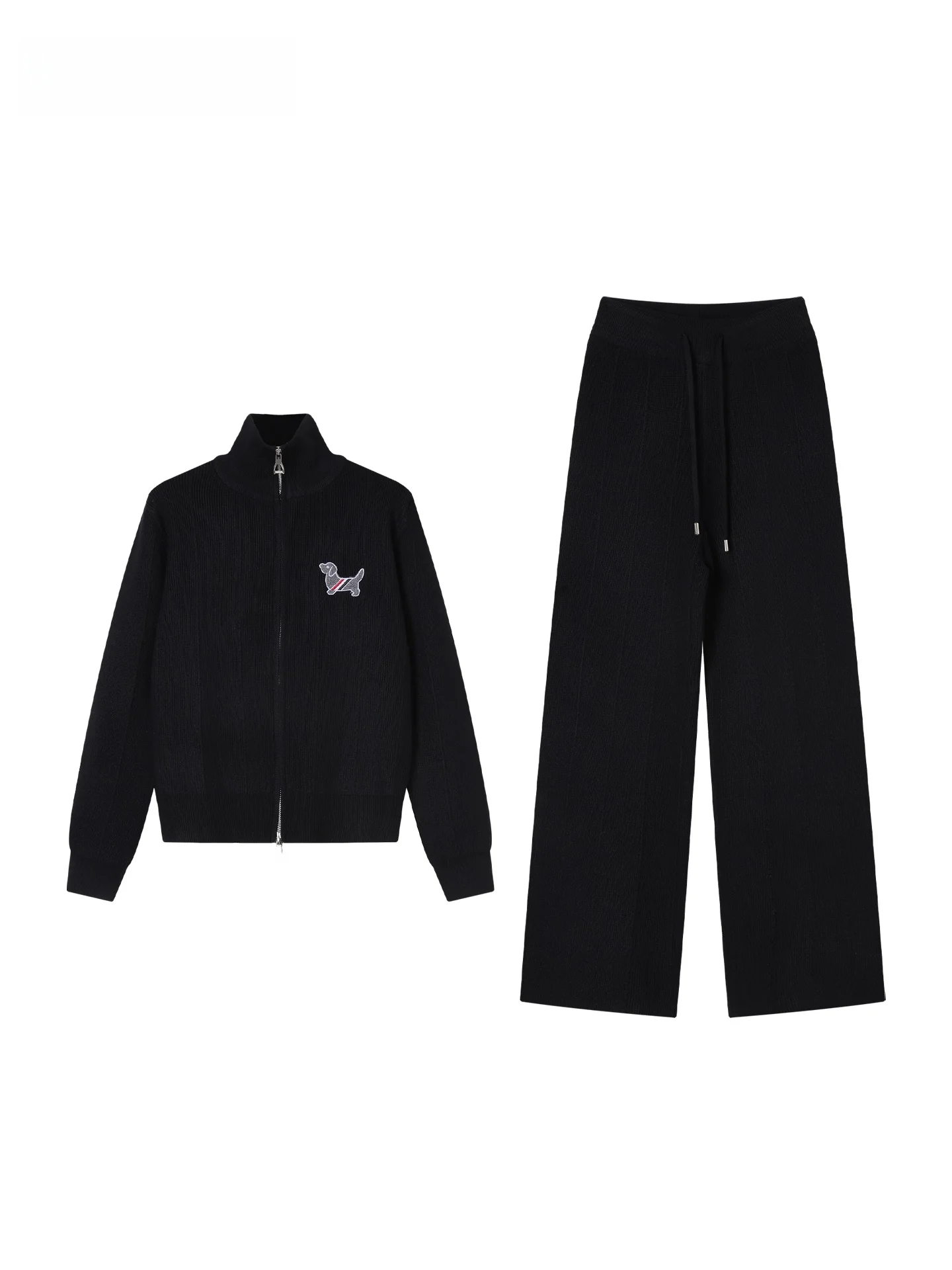 Женский вязаный комплект JZZDEMM из двух предметов: топ на молнии и брюки с высокой талией, повседневный зимний костюм из полиэфирного волокна, длинный рукав
Женский вязаный комплект JZZDEMM из двух предметов: топ на молнии и брюки с высокой талией, повседневный зимний костюм из полиэфирного волокна, длинный рукав