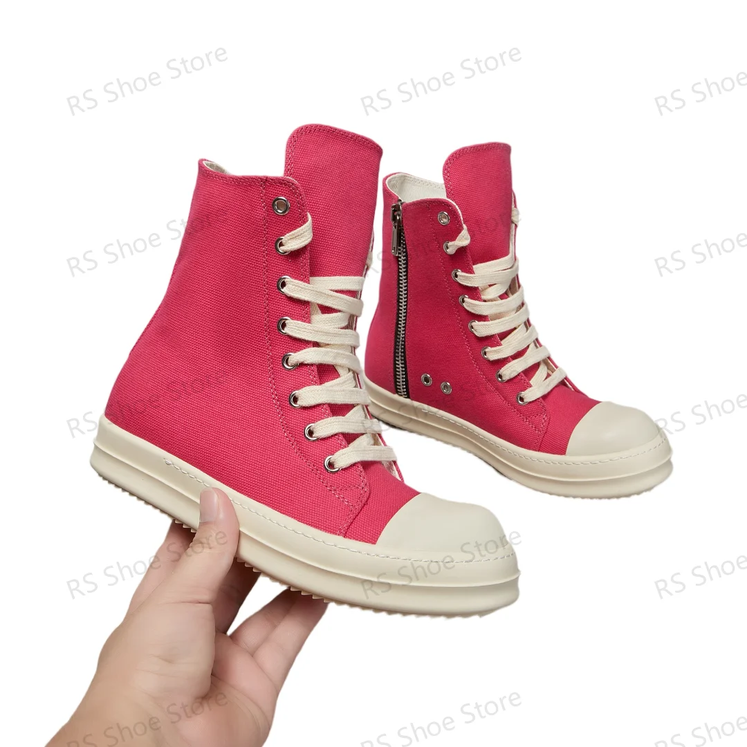 Ro Geobasket Rose Pink Canvas High Top Shoe Classic Design Shoes Men Sneaker Boot Zipper Women Ankle Boots Casual Sneakers
Ro Geobasket Rose Pink Canvas High Top Shoe Classic Design Shoes Men Sneaker Boot Zipper Women Ankle Boots Casual Sneakers