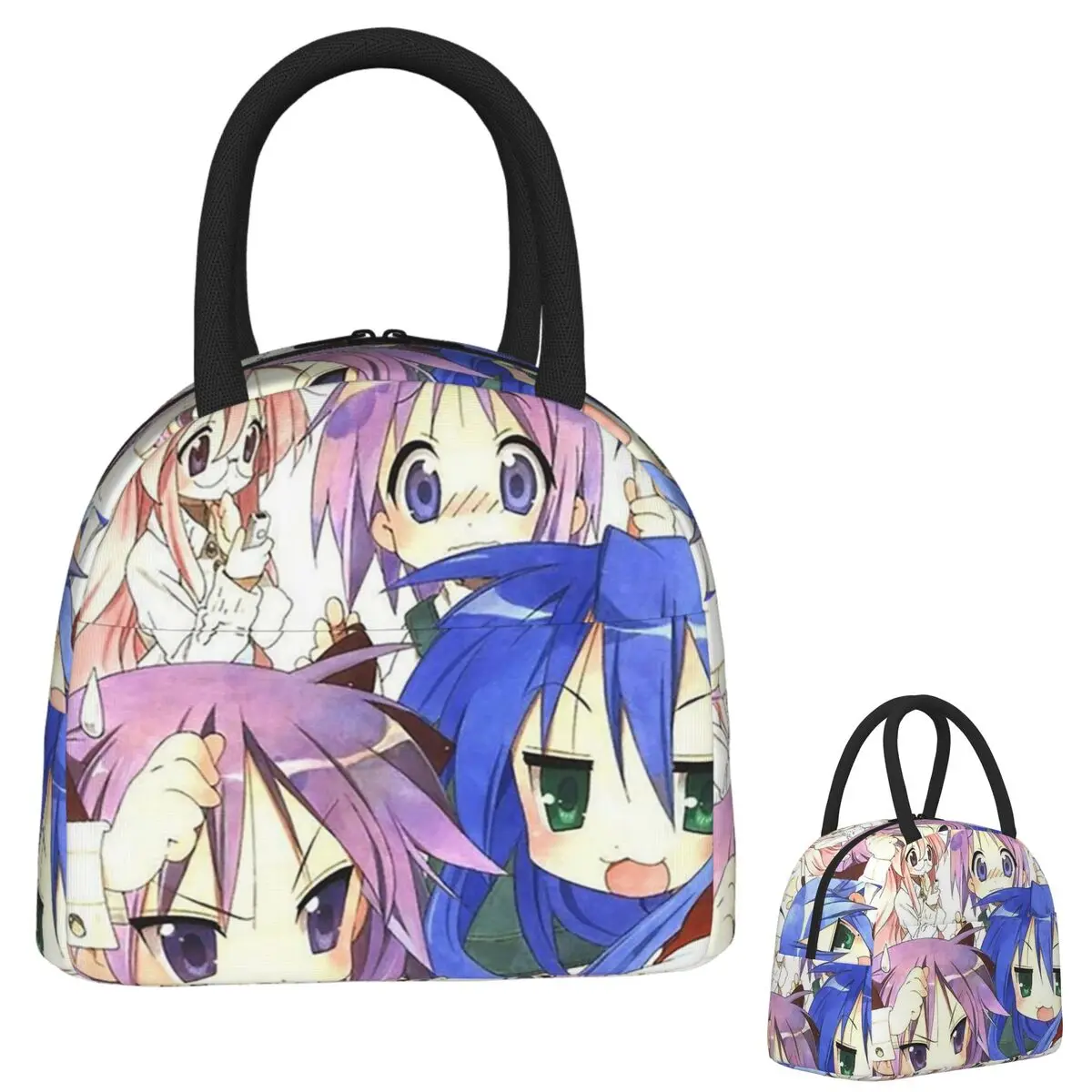 Lucky Star Anime Lunch Bags Insulated Bento Box Waterproof Lunch Tote Leakproof Picnic Bags Thermal Bag for Woman Student School
Lucky Star Anime Lunch Bags Insulated Bento Box Waterproof Lunch Tote Leakproof Picnic Bags Thermal Bag for Woman Student School
