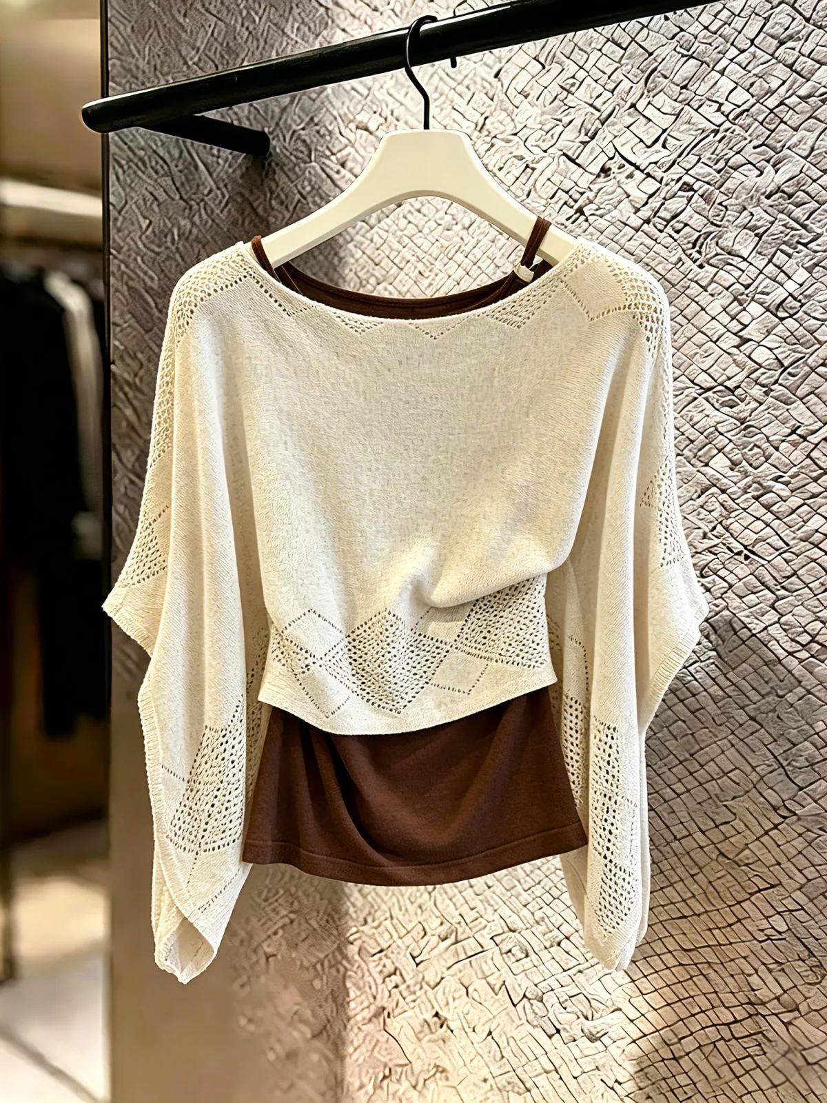 Korean Style Knitted Uneven Cover up Women's Summer Outwear Slim Fit Strap Set Fashionable Commute Straight Tube Long Sleeve
Korean Style Knitted Uneven Cover up Women's Summer Outwear Slim Fit Strap Set Fashionable Commute Straight Tube Long Sleeve