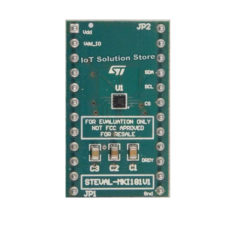 STEVAL-MKI181V1 LIS2MDL adapter board for a standard DIL24 socket
STEVAL-MKI181V1 LIS2MDL adapter board for a standard DIL24 socket