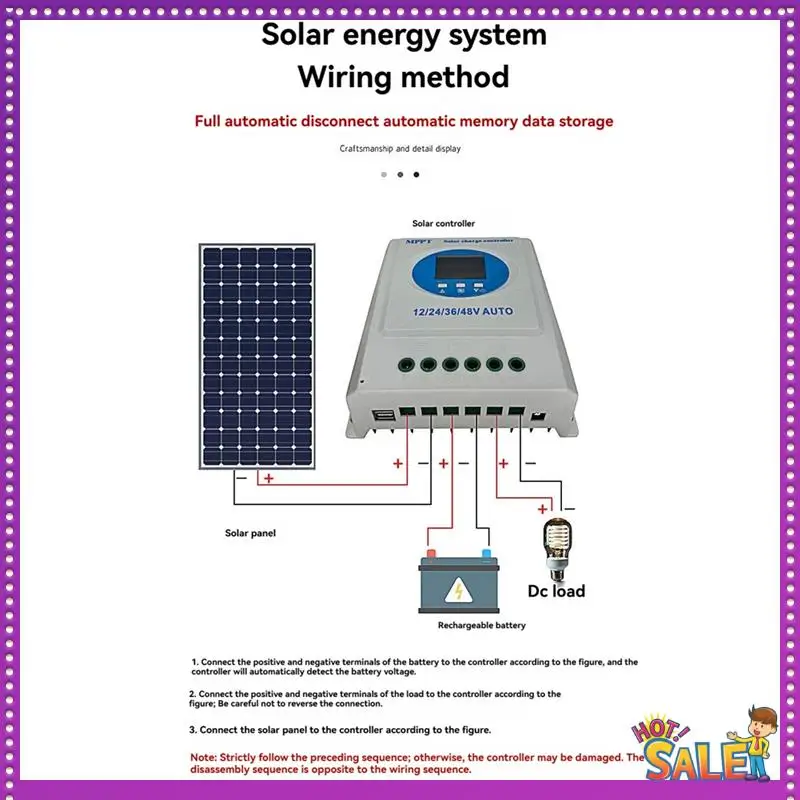 AA87 120A MPPT Solar Charge Controller 12V 24V 36V 48V Dual USB Withlcd Display Forlead Acid Lithium Battery Solar Panel A
AA87 120A MPPT Solar Charge Controller 12V 24V 36V 48V Dual USB Withlcd Display Forlead Acid Lithium Battery Solar Panel A