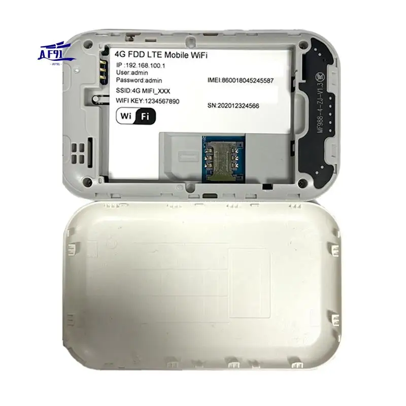 AF91-4G Беспроводной портативный удобный зарядный маршрутизатор, портативный Wi-Fi, доступ к Интернету в автомобиле, несколько частотных диапазонах
AF91-4G Беспроводной портативный удобный зарядный маршрутизатор, портативный Wi-Fi, доступ к Интернету в автомобиле, несколько частотных диапазонах