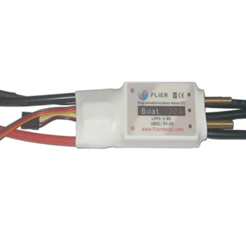 120A ESC Brushless BLDC Water Cooling 8S Electronic Speed Controller for RC Boat
120A ESC Brushless BLDC Water Cooling 8S Electronic Speed Controller for RC Boat