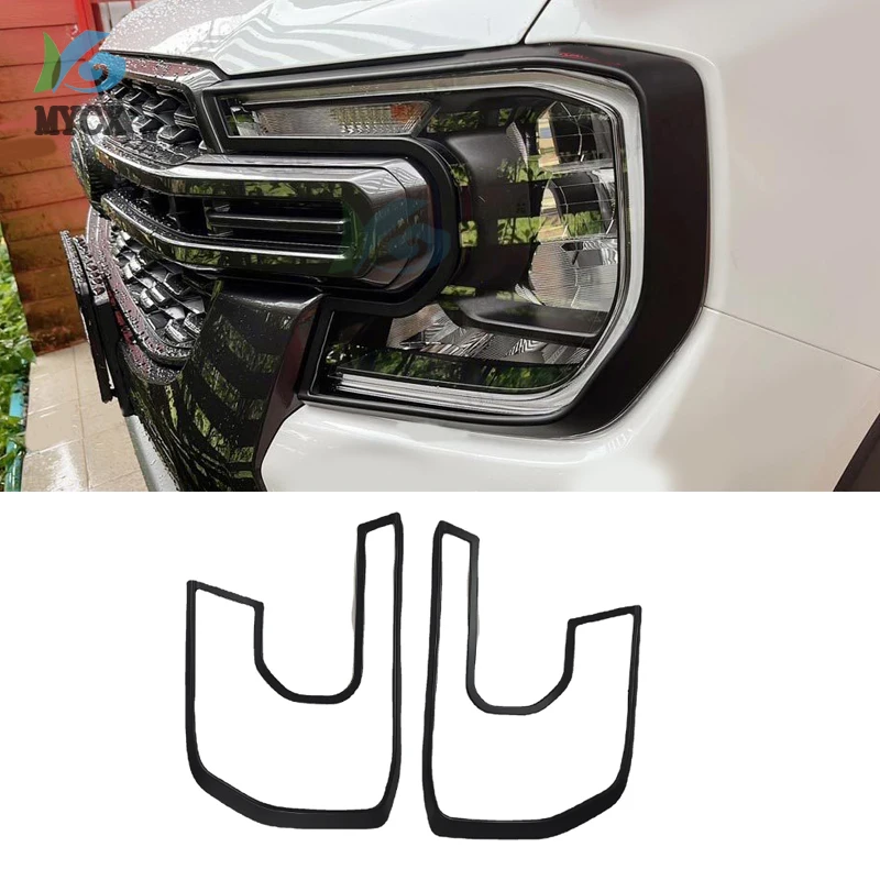 ABS Head Lamp Light Cover For Ford Ranger Wildtrak Sport XLT 2022 2023 T9 Headlight Cover Sticker Protector Car Accessories
ABS Head Lamp Light Cover For Ford Ranger Wildtrak Sport XLT 2022 2023 T9 Headlight Cover Sticker Protector Car Accessories