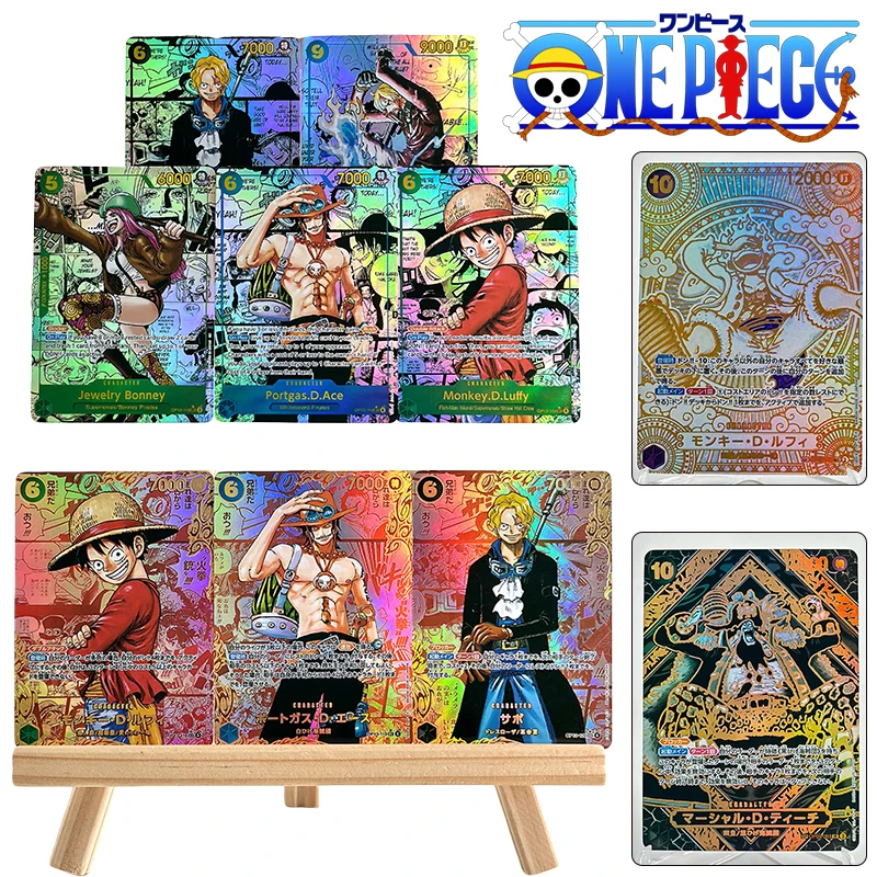 ONE PIECE Monkey D. Luffy Marshall D Teach Shanks DIY Homemade Relief Texture Collection Card Christmas Birthday Gift Toys
ONE PIECE Monkey D. Luffy Marshall D Teach Shanks DIY Homemade Relief Texture Collection Card Christmas Birthday Gift Toys