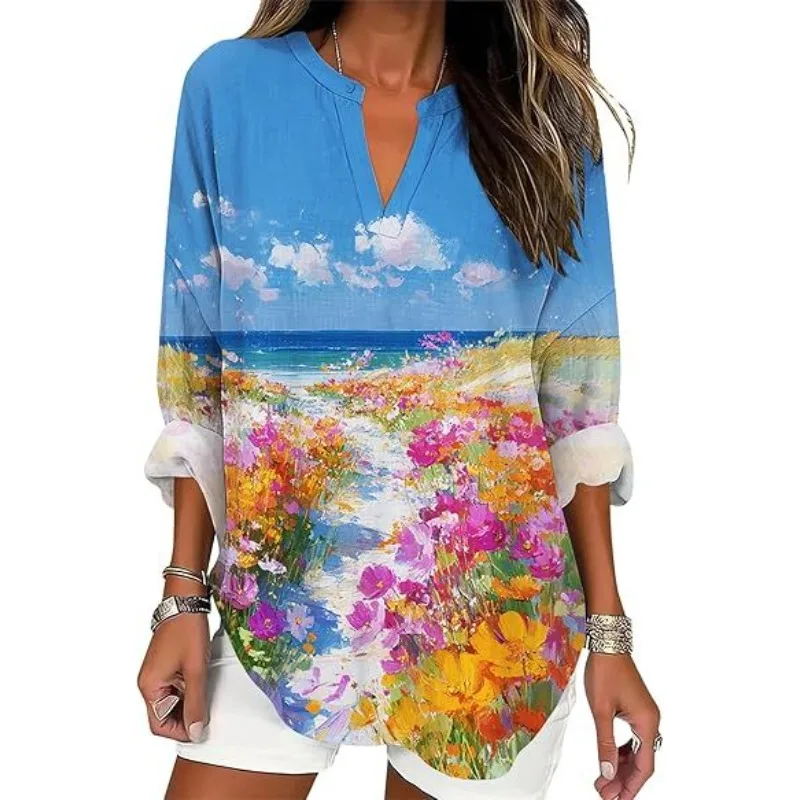 Boho women's loose shirts, Korean fashion, oversized shirts, long sleeve vintage shirts, summer and fall custom tops
Boho women's loose shirts, Korean fashion, oversized shirts, long sleeve vintage shirts, summer and fall custom tops