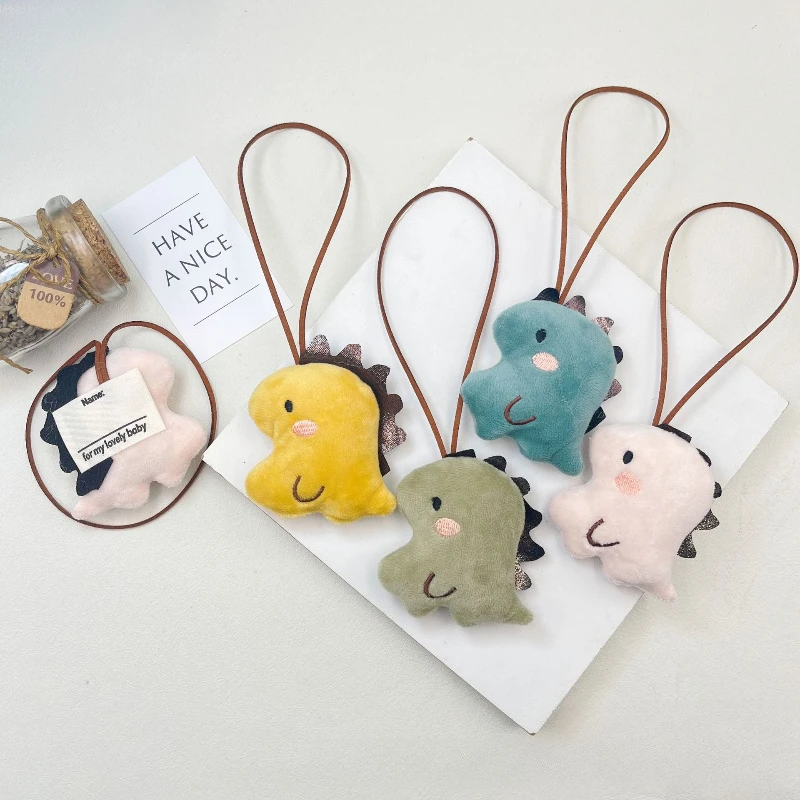 1pcs Cartoon Dinosaur Plush Doll Backpack Pendant with Name Sticker KeyChain Christmas Gifts for Boys and Girls 1pcs
1pcs Cartoon Dinosaur Plush Doll Backpack Pendant with Name Sticker KeyChain Christmas Gifts for Boys and Girls 1pcs