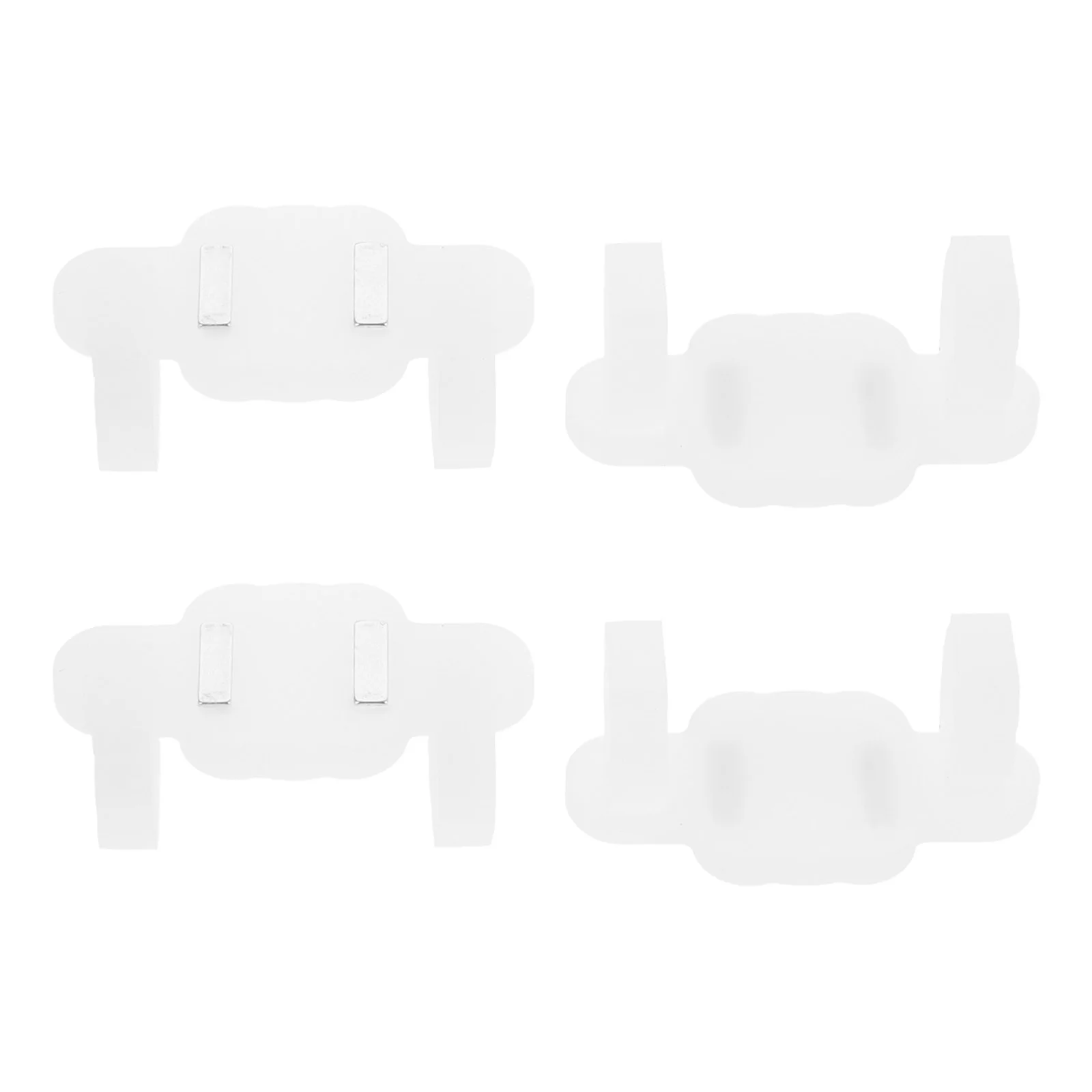 4 Pcs Christmas Decor Magnetic Light Strip Siding Clips to Hang Things Hooks Decorate Lights Decorations for Gutter White Roof
4 Pcs Christmas Decor Magnetic Light Strip Siding Clips to Hang Things Hooks Decorate Lights Decorations for Gutter White Roof