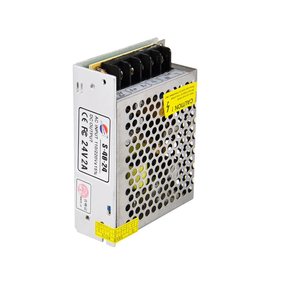 24V 2A Power Supply Adapter Pwm Design Stable Power Protection for Cctv Security Camera LED Light Industrial Control Access
24V 2A Power Supply Adapter Pwm Design Stable Power Protection for Cctv Security Camera LED Light Industrial Control Access